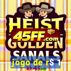jogo de r$ 1